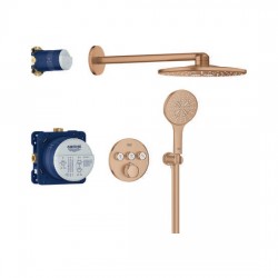Вградена душ система GROHE Grohtherm SmartControl 34863DL0 – розово злато