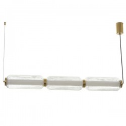 Полилей Cronus в златист мат с LED светлина, 45W