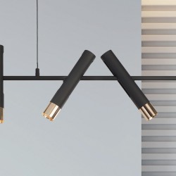 Модерен полилей Cylinder, LED 16W, 1055lm, 3000K