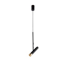 Димируем черен LED пендел Cylinder 4W, 3000K