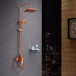 Телескопично окачване QUADRATINO Rose Gold