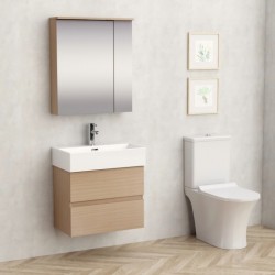 Компактен PVC шкаф с умивалник модел 6036W