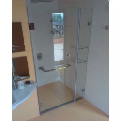 Душ параван цветен 6 мм ROOMY1 