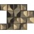  Декоративни 3D плочки за баня златисти ECLECTIC GOLD  