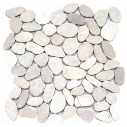Плочки мозайка бял камък BATU BLANCA  
