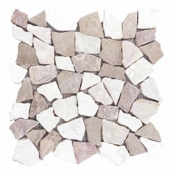 Коралова мозаечна плочка от камък NOA CORAL STONE 