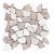 Коралова мозаечна плочка от камък NOA CORAL STONE Коралова мозаечна плочка от камък NOA CORAL STONE