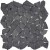 Черна мозаечна плочка от камък PIEDRA NOA NEGRA Черна мозаечна плочка от камък PIEDRA NOA NEGRA