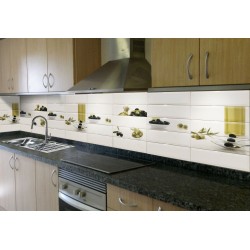 Колекция кухненски плочки BISELADO MONOCOLOR 10X30 