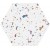 Бели плочки шестоъгълни STRACCIATELLA WHITE NATURAL Бели плочки шестоъгълни STRACCIATELLA WHITE NATURAL